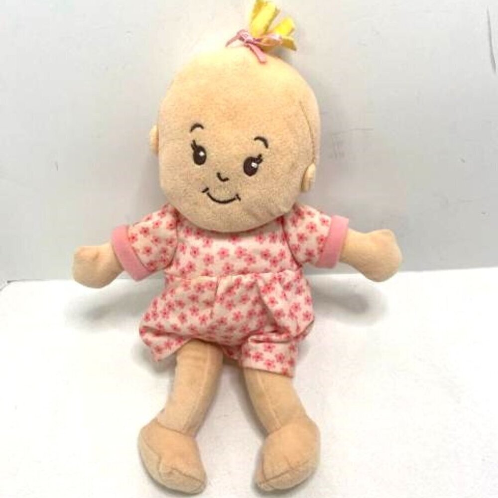 Wee Baby‎ Stella Manhattan Toy Co Plush Doll Soft Embroidered Face 12"